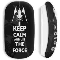 CAPACHEAP Souris sans fil keep calm star wars dark vador