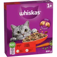 Whiskas Steriliserat Torrfoder För Vuxna Katter 14kg