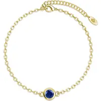 MYC Paris Birth Stone Armband - Guld och Blå