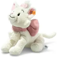 Steiff Gosedjur - 24 cm. - Marie CAT - Vit/Rosa - - One Size - Gosedjur