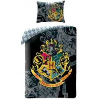 Harry Potter Hogwarts sängkläder 2-i-1 design 4 100% bomull