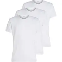 Calvin Klein 3 Pack Slim T-Shirts Cotton Stretch Blend