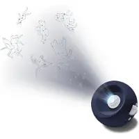 KIDYWOLF projektor Galaxy svart KIDYSTAR-BU