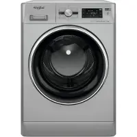 Whirlpool AWG 1114SD - Tvättmaskin - bredd: 59.5 cm - djup: 60.5 cm - höjd: 85 cm - frontmatad - 71 liter - 11 kg - 1400 rpm - silver
