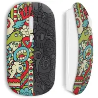 CAPACHEAP Souris Sans Fil Design monsters