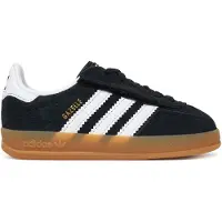 Adidas Originals Sneaker 'GAZELLE INDOOR' svart / vit