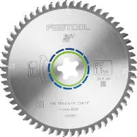 Festool HW 190x2,6 FF TF58 492051 Cirkelsågblad 190 mm Antal tänder (per tum): 58 1 st