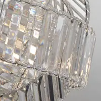 Searchlight Glas pendellampa Eldoria, dimbar, Aluminium / grå / zink, Vardagsrum / matsal, Metall, Modern, Pendellampa