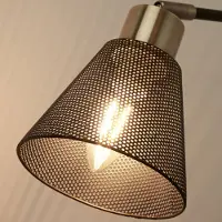 Searchlight Vägglampa Sepanta, dimbar, Svart, Vardagsrum / matsal, Metall, Modern, Vägglampa, vägglampa inomhus