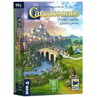 Devir Carcassonne Broar Slott Expansion 8 Brädspel