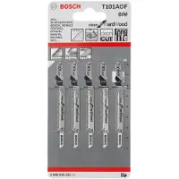 Bosch Accesorios T 101 Aof Clean Hardwood Sticksågbladset 5 Enheter