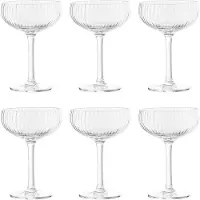 Bloomingville Astrid Champagneglas, Klar, Glas 6 Stk