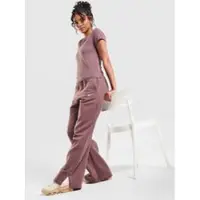 Nike Phoenix Fleece Wide Leg Joggers, lila