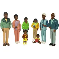 Miniland Afrikanska Familjefigurer 8 Enheter