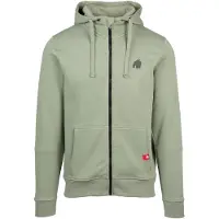 Gorilla wear Leon Zip Huvtröja Grön