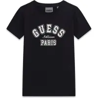 GUESS T-shirts med korta ärmar SHIRT MINIME flickor - Svart - 12 ans
