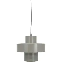 Dyberg Larsen Taklampa , Stoke, dimbara, Grå, Vardagsrum, Metall, Design