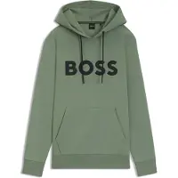 BOSS för män. 50551457 Sweatshirt Soody Zone grön (3XL), Casual, Bomull