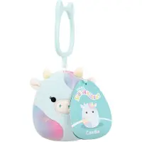 Squishmallows Gosedjur - 9 cm - Caedia - Klipp på - - One Size - Gosedjur