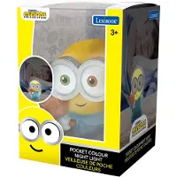 Despicable Me Dumma Mig 4 Minioner 3D Nattlampa