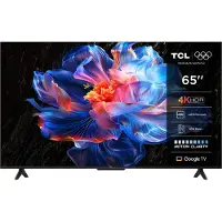 TCL 65P69K - 65" Diagonal klass (64.5" visbar) - P69K series LED-bakgrundsbelyst LCD-TV - Smart TV - Google TV - 4K UHD (2160p) 3840 x 2160 - HDR -...