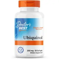Doctors Best , Ubiquinol med Kaneka, 200 mg, 30 mjuka kapslar
