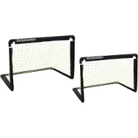Kickmaster 1-manna vikbart fotbollmål-set