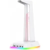 Onikuma hörlursstativ med RGB-bakgrundsbelysning ST2 vit