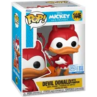 Funko POP! Disney Djävuls-donald Med Blacklight-figur 6 Blandad Chase