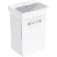 Geberit Möbelpaket SelnovaSquare 45 cm 1 lucka vit