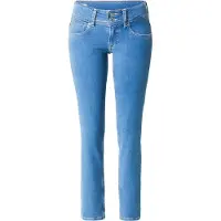 Pepe Jeans för kvinnor. PL20472983SA Jeans Slim Venus blå (32/34), Casual, Bomull, Denim