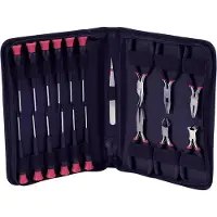 Basetech 814583 Reparationsset Elektriker, Hantverkare i ficka 19 delar