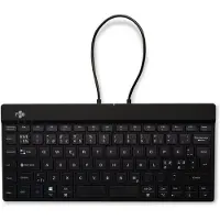 R-Go Tools R-Go Ergonomic Keyboard Split break - Tangentbord - med integrerad bromsindikator - trådlös - Bluetooth 5.0 - QWERTY - Nordisk - svart
