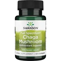 Swanson Health - Full Spectrum Chaga Mushroom, 400mg - 60 caps