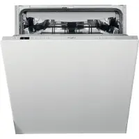 Whirlpool WI 7020 PF, Helt integrerad, Full storlek (60 cm), Silver, 1,3 m, 1,55 m, 1,5 m