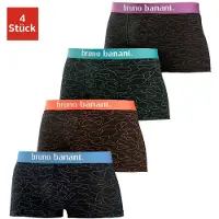 Bruno Banani Boxershorts mörkblå / korall / svart