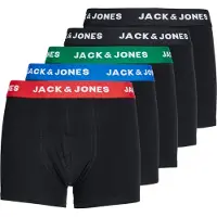 Jack & Jones Junior Kalsong 'JACHUEY' marinblå / grön / röd / svart / vit