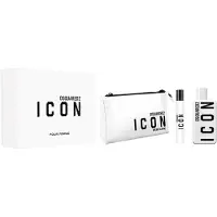 Dsquared2 Icon Pour Femme Gift Set EDP 100, miniatura EDP 10 ml e pochette cosmetica 100 ml