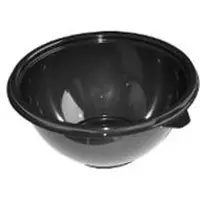 Multi Skål 500 ml Ø140 mm rund svart PET, låg på 39208, 500 st/fp