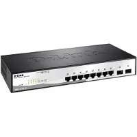 D-Link DGS-1210-10/E DGS-1210-10/E Nätverks-switch 8 + 2 Port 20 GBit/s