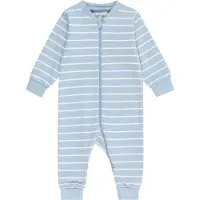 Fixoni Pyjamasdräkt - Ashley Blue Randig - - 1 år (80) - Pyjamasdräkt