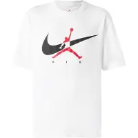 Nike T-shirt 'BRK JM' röd / svart / vit