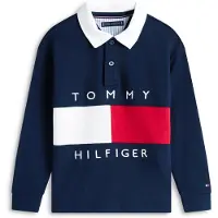 Tommy Hilfiger T-shirt 'Heritage' marinblå / röd / vit