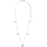Pilgrim Halsband 'Mylan' silver / transparent / pärlvit