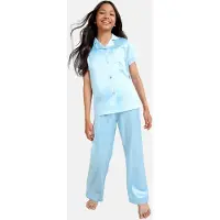 Lipsy Pyjamas himmelsblå / vit