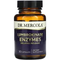 Dr. Mercola , Lumbrokina-enzym, 30 kapslar