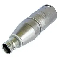 Neutrik NA2MBNC XLR-adapter XLR-hankontakt - BNC-hona 1 st