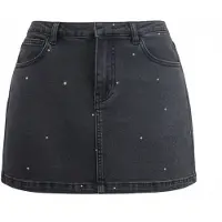 STUDIO SELECT Kjol 'Romina' svart denim