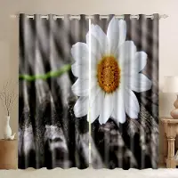Household supplies MH Fjäril Fräsch Tusensköna Blomma 3D Design Lyx Flicka Fönstergardiner för Vardagsrum Sovrum Heminredning 2 Delar Fri Frakt W60H60(CM)x2PCS&Grommet Top