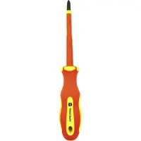 Toolcraft PH2 TO-5345754 VDE, Elektronik och finmekanik, Verkstad Stjärnskruvmejsel PH 2 Klinglängd: 100 mm